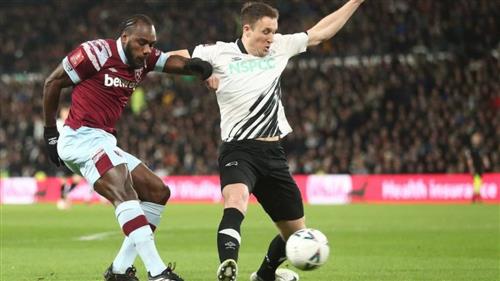 Derby County vs West Ham United