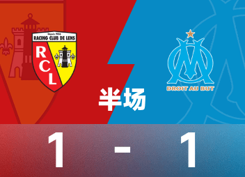 Descanso de la Ligue 1: Greenwood anota, Edouard empata con un penalti, Marsella 1-1 Lens