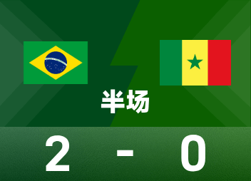 Entretiempo amistoso internacional: Esteban y Casemiro anotaron, Brasil 2-0 Senegal
